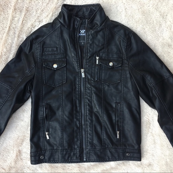 xray jeans leather jacket